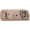 Interior Door Handle - Front Right - Chrome Lever+Beige Housing Neutral - image 2