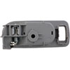 Interior Door Handle - Front Left - Chrome Lever+Gray Housing - image 2