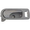 Interior Door Handle - Front Right - Chrome Lever+Gray Housing - image 1