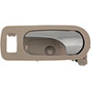 Interior Door Handle - Front Left - Chrome Lever+Light Gray Titanium - image 1