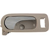 Interior Door Handle - Front Right - Chrome Lever+Light Gray Titanium - image 1