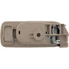 Interior Door Handle - Front Right - Chrome Lever+Light Gray Titanium - image 2