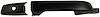 Exterior Door Handle Front Left Smooth Black - image 1
