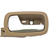 Interior Door Handle - Front Left - Chrome Lever+Beige Housing Neutral - image 1