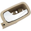 Interior Door Handle - Front Left - Chrome Lever+Beige Housing Neutral - image 3