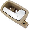 Interior Door Handle - Front Right - Chrome Lever+Beige Housing Neutral - image 3