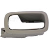 Interior Door Handle - Front Left - Chrome Lever+Gray Housing - image 1