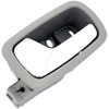 Interior Door Handle - Front Left - Chrome Lever+Gray Housing - image 3