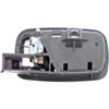 Interior Door Handle - Front Right - Chrome Lever+Black Housing - image 2