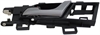 Interior Door Handle Front Left Silver Lever/Black Housing - image 1