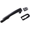 Exterior Door Handle Front Right Black Lever Black Cap - image 3