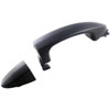 Exterior Door Handle Front/Rear Right Rear Left Black Cap wo/Keyhole - image 3