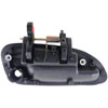 Exterior Door Handle Front Left Two Door Black - image 2