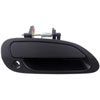Exterior Door Handle Front Right Two Door Black - image 1
