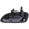Exterior Door Handle Front Right Two Door Black - image 2