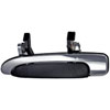 Exterior Door Handle Rear Left Chrome+Black - image 2