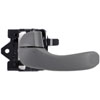 Interior Door Handle Front Left Rear Left Gray - image 1