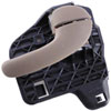 Interior Door Handle Front Right Rear Right Charcoal Gray - image 3