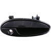 Exterior Door Handle Front Right Smooth Black /Keyhole - image 1