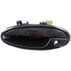 Exterior Door Handle Front Left Smooth Black - image 1