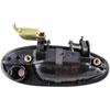 Exterior Door Handle Front Left Smooth Black - image 2