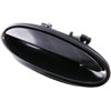 Exterior Door Handle Rear Right Smooth Black - image 3
