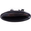 Exterior Door Handle Rear Left Smooth Black - image 1