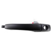 Exterior Door Handle Front Left Black Smooth Finish With Thatchum Alarm System - image 1
