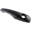 Exterior Door Handle Front Left Black Smooth Finish With Thatchum Alarm System - image 3