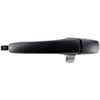 Exterior Door Handle Front Left Black Textured With Thatchum Alarm System - image 1