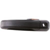 Exterior Door Handle Front Left Black Smooth Finish - image 1