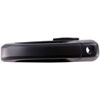 Exterior Door Handle Front Right Black Smooth Finish - image 1