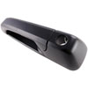 Exterior Door Handle Front Right Black Smooth Finish - image 3