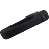Exterior Door Handle Rear Left Black Smooth Finish - image 3