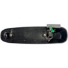 Exterior Door Handle Front Right Black Smooth Finish - image 2