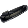Exterior Door Handle Front Right Black Smooth Finish - image 3
