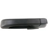 Exterior Door Handle Front Left Black Smooth Finish - image 1