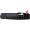 Exterior Door Handle Rear Right Black Smooth Finish - image 2