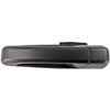 Exterior Door Handle Front Right Rear Right Black Smooth Finish