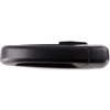 Exterior Door Handle Front Left Black Smooth Finish - image 1