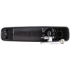 Exterior Door Handle Front Left Black Smooth Finish - image 2
