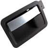 Interior Door Handle Silver Lever Gray Housing - image 3