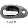 Interior Door Handle Textured Black Without Lock - image 1