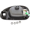 Interior Door Handle Textured Black Without Lock - image 2