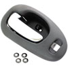 Interior Door Handle Textured Black Without Lock - image 3