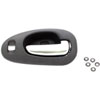 Interior Door Handle Chrome Lever Black Housing - image 1