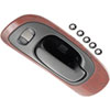 Interior Door Handle Chrome Lever Black Housing - image 3