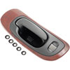 Interior Door Handle Black Lever Woodgrain Housing - image 3