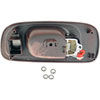 Interior Door Handle Black Lever Woodgrain Housing - image 2