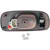 Interior Door Handle Chrome Lever Woodgrain Housing - image 2